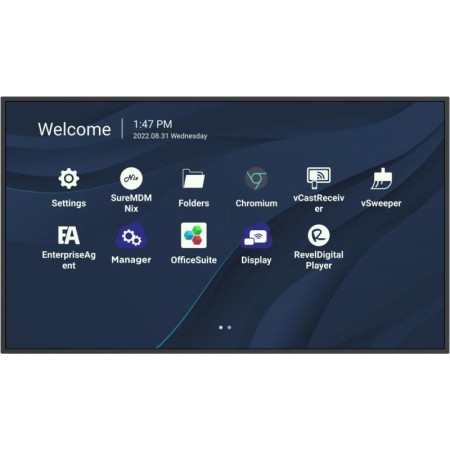 43IN 4K UHD WIRELESS PRESENTATION DISPLAY 24/7 OPERATION