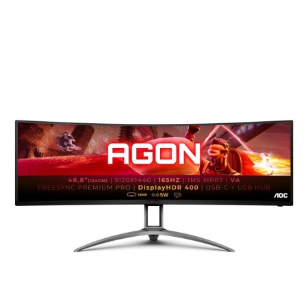 49IN 5120X1440 165HZ DP1.4 1DISPLAYPORT 1.4 2HDMI